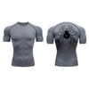 Anime Hunter x Hunter GYM Compression Tshirts Running Fitness Tight Sportswear Short Sleeve Summer Breathable Sport Spider Top