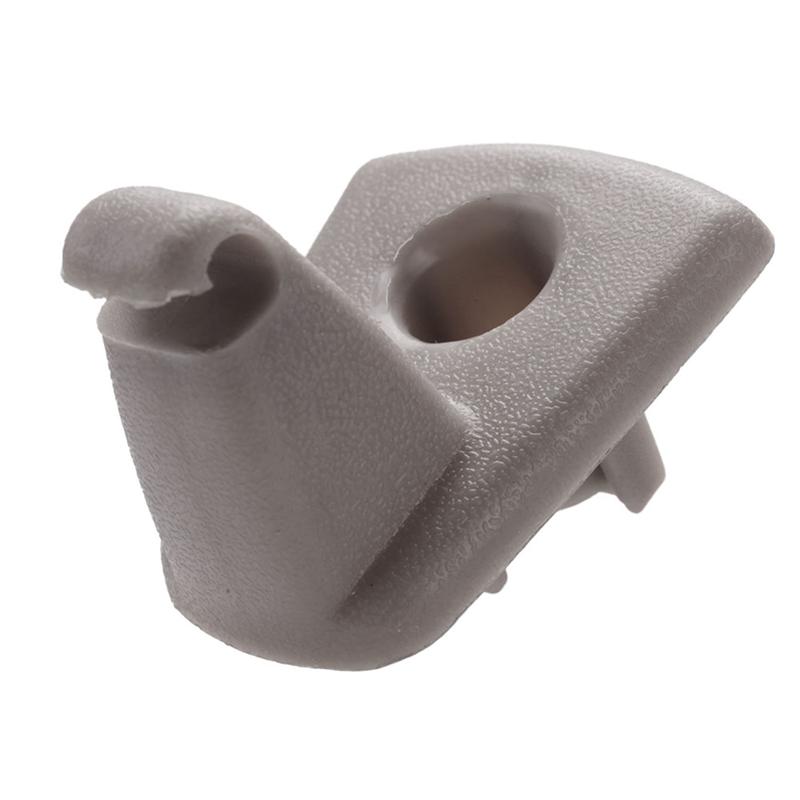 Portatile Per 2005-2006 Chrysler 300 Dodge Magnum Charger 1AH27BD1AB Interno Grigio Visiera Parasole Grigia Clip Porta Gancio Staffa Appendiabiti