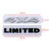 15CM ABS Car Body Side Emblem Rear Trunk Sticker for Jeep 4X4 LIMITED Badge GRAND CHEROKEE Commander Cherokee Patriot Wrangler