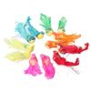 12Pcs Artificial Bird Decor Simulation Bird with Clip Decoration Ornament for Home Garden