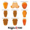 Furygan D3O® Ghost Protector Elbow/Knee 2-Pack CE Level 2 Motorcycle