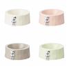 Detachable Pet Food Dispenser Stainless Steel Pet Feeding Basin Anti Knock Bear Pet Bowl  Dogs Cats