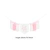 Boho 1st Birthday Party Decoration Banner Photo Prop for Girl Baby Shower Pink Wall Hangings Decorative for Kids Bedroom Gift