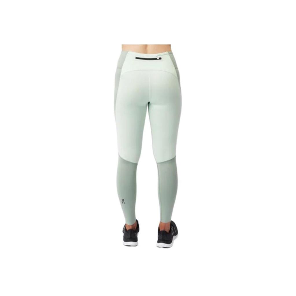 On Performance 7/8 Moss Creek Slim Fit Color Block Comfortable Mid Rise Sports Trousers Women bottoms Light-Green 1WD10200870