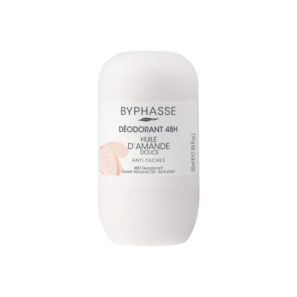 

Byphasse 48h Дезодорант з олією солодкого мигдалю (Котитися по) 1 pcs.