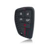 5 Button Flip Remote Car Key Case Cover Shell Holder Protector Silicone For Chevrolet Silverado Gmc Sierra Buick