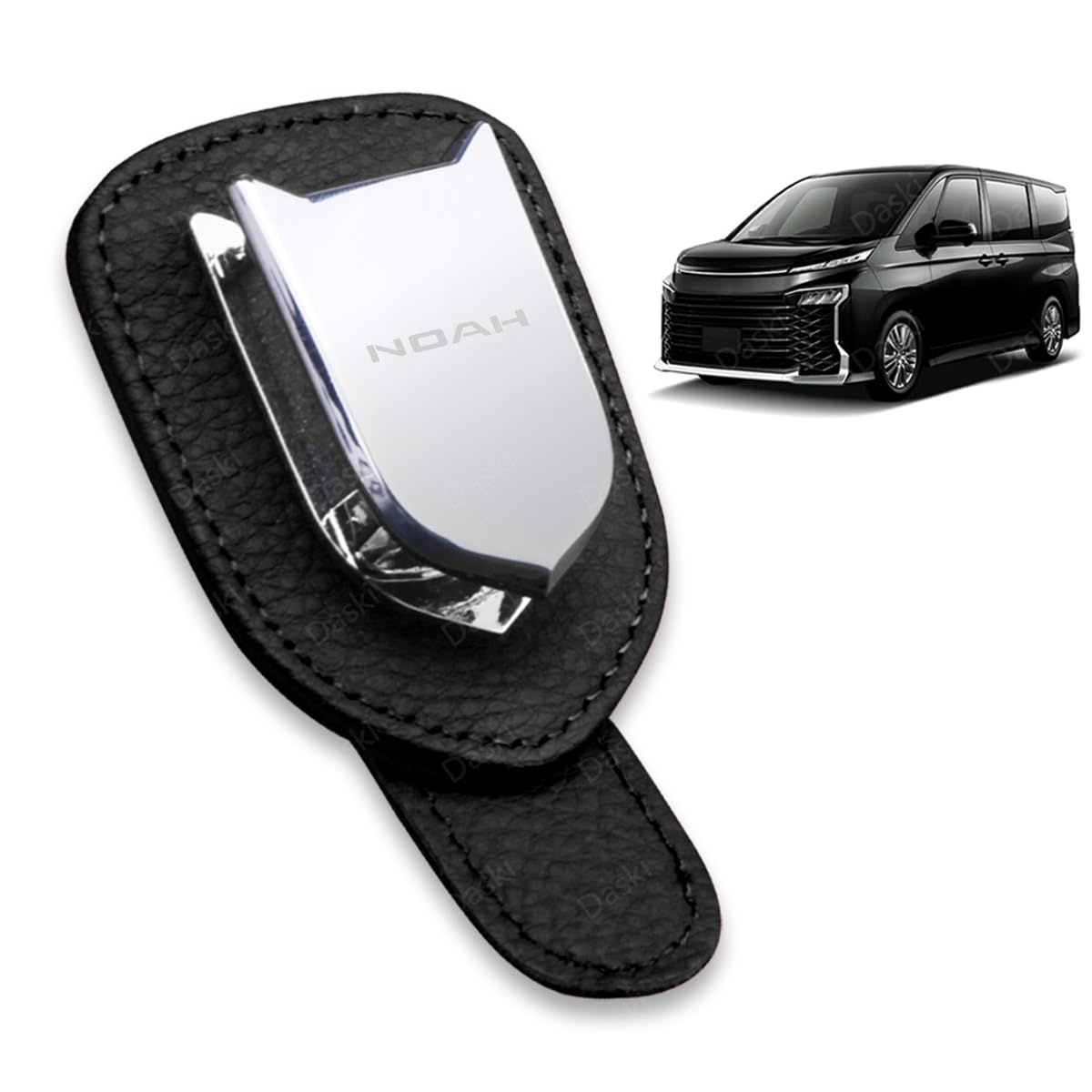 

Noah Glasses Fits All Noah Series 90 Leather Sunglasses Car Sun Car Safe Easy Black Holder, (80 Series, Series, etc.), Holder, Visor, Storage, чёрный