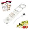 Doyime Egg Slicer Egg Slicer and Egg Slicer Into Made of ABS Resin and Stainless Includes Cleaning Highly Durable Kitchen Dishwasher Suitable for