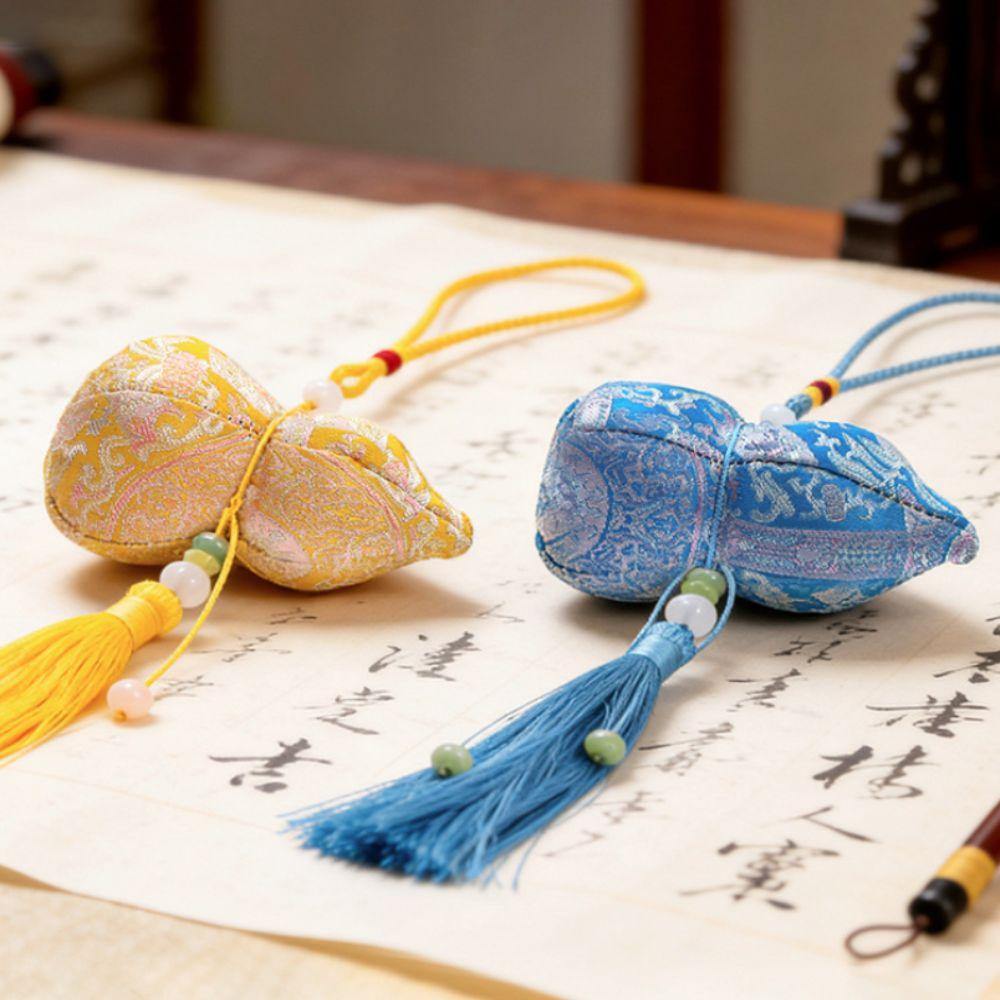 With Tassel Gourd Brocade Embroidered Bag Chinese-style Gourd Scented Pouch  Dragon Boat Festival