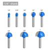 Professional Grade Round Bottom Router Bit for Softwood Projects