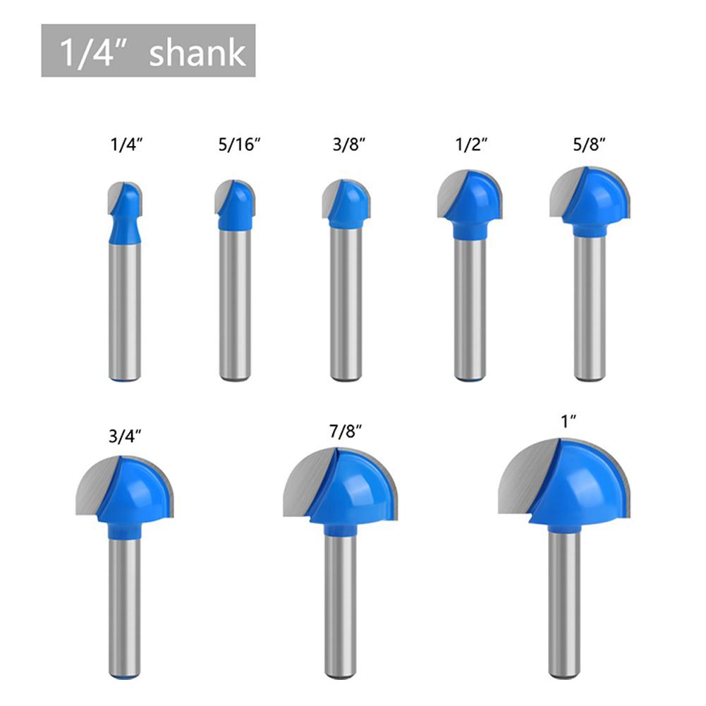 Professional Grade Round Bottom Router Bit for Softwood Projects