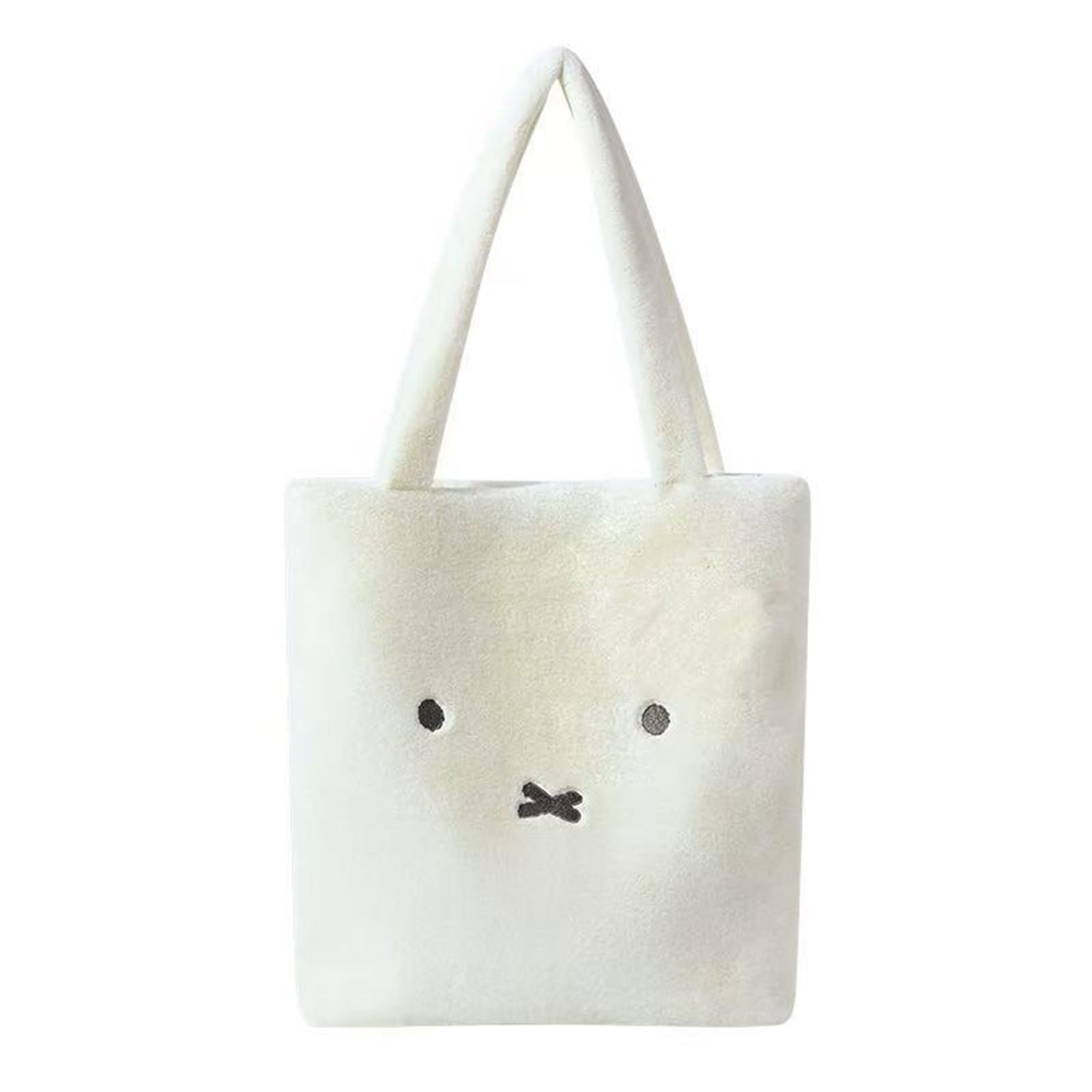 

Miffy Tote Bag with Coin Purse and Zippered Shopping Shoulder Crossbody Large Popular Character Merchandise for Perfect for Commuting to Work or