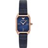 Gioia Blue Leather Ladies Quartz Watch AR11426