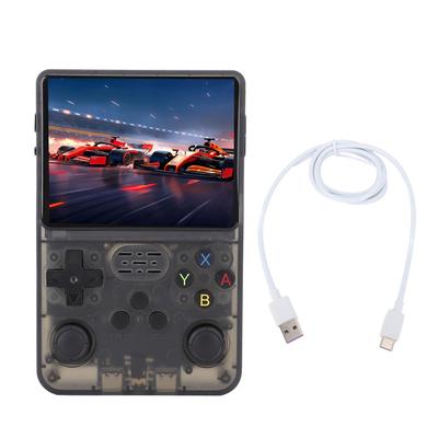Handheld-Spielekonsole 3,5 Zoll Bildschirm 1080P USB C Tragbare Retro-Videospielkonsole für Linux