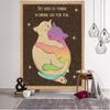 Vintage Bohemian Cat Wall Tapestry for Bedroom  Dorm Bedside Decor Hanging Artistic Cat Theme Home Decor