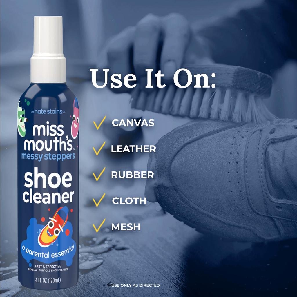 New Stain Remover Fabric Stain Shoe Cleaner Ready To Use Cleaner for Rubber Canvas Leather to Remove Dirt Grass Scuffs