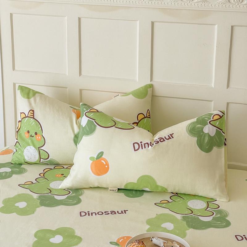 Cotton Thickened Pillowcase 48cm*74cm 2 Piece Beauty Floral Printing Pillow Case Cover For Bedroom