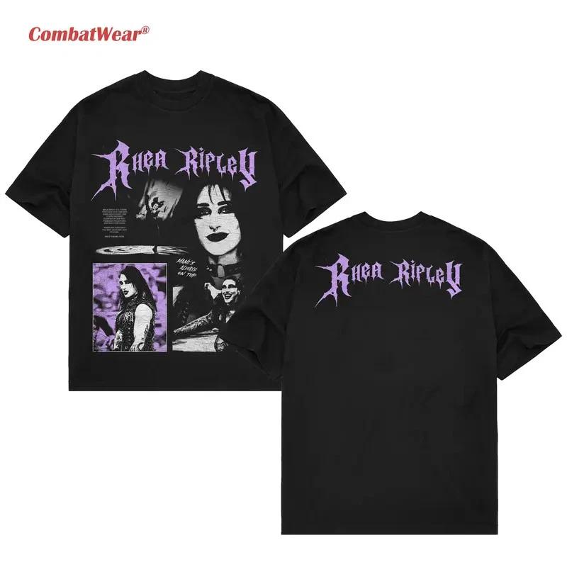 COMBATWEAR Rhea Ripley T-Shirt, 2026 Wrestler Shirt, Wrestling Graphic Tee L