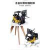 Engineering Vehicle Children's Toy Forklift Boy Alloy Toy Car Simulation Mini Pull-back Toy Construction Engineering Forklift