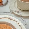 Waterproof Chic Charm Bangle Fashion Hand Chain Non-fading Cuban Bracelet  Hand Accessory