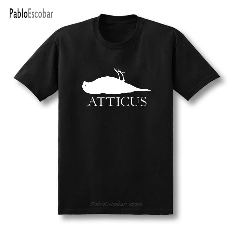 Neues Atticus Marke Totvogel Logo T-Shirt Unisex Alternative Lässig Kurzarm T-Shirt Oberteil Tops Camisetas Masculinas