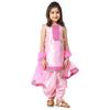 Angel F Studio Girl' Silk Suit (Pink Dhotikurta8