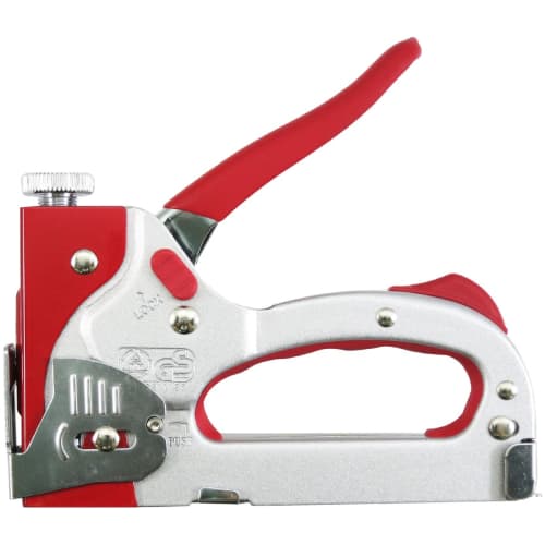 SUN UP Heavy-Duty 2-Way Metal Stacker with 200 Staple Replacements (STP-1214) for Fastening Insulation, Replacing Small Nails and Tacks In Crafts and