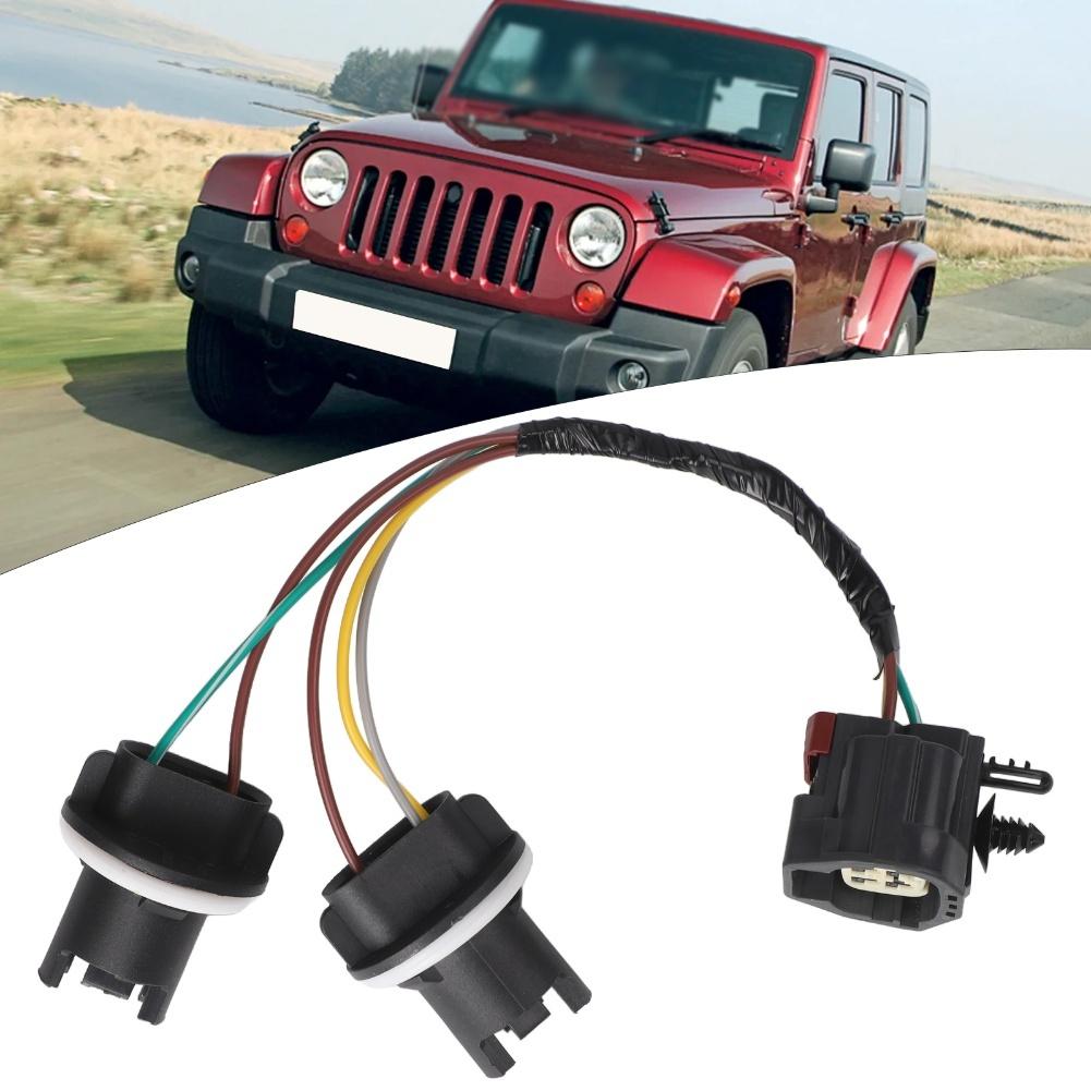 Replacement Tail Light Harness Accessory 2007-2018 Socket Harness Easy Installation Process Made Of ABS Material