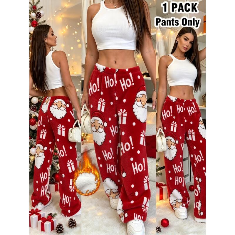 Women's velvet pajamas for autumn and winter, thick and warm, comfortable fabric, soft and skin-friendly