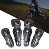 4pcs MTB Mountain Bike Knee Pads Riding Cycling Skating Ski Elbow Guard Motorcycle Motocross Protective Gear For Men Women