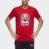 Adidas Neo Round Neck Short Sleeve T-Shirt Men Tops Red GK1482
