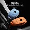 Suede Car Key Case Cover for Mercedes Benz W176 W177 W205 W206 W212 W213 W222 W223 W167 W463 X166 A C E S G CLS GLC SL Class