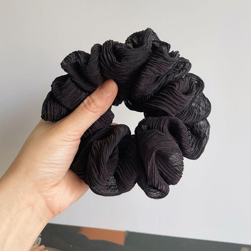 New Korean Pleated Large Intestine Hair Loop for Women Versatile Ponytail Rubber Band Headband Girl Hair Accessories