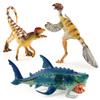 Intricate Pvc Mythical Animal Model Of Double Crown Dragon And Chinese Bird Dragon For Enthusiasts And Collectors