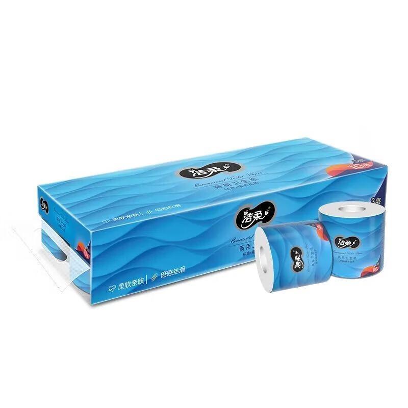 Jie Rou 3-Ply Embossed Cored Toilet Paper