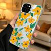 Fashion Colored Flower Laser Phone Case For Samsung Galaxy S24 S23 Ultra Plus FE S25 S22 Ultra Plus S21 FE Shockproof Cute Cover