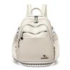 Women's Versatile Anti-theft Leather Backpack - New Fashion 2025, Large Capacity for Travel & Outings.