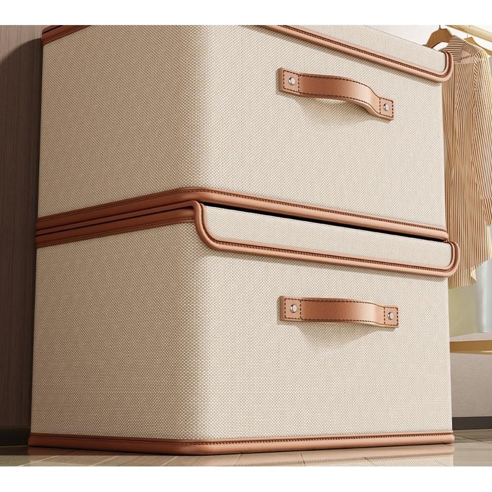 Oxford Fabric Oxford Storage Box Clothes Organizer Box PP Board Reinforced