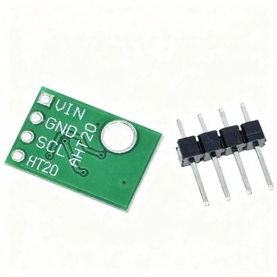 1 Set High-Precision 0.024% Rh/0.01℃ Humidity Sensor Probe Aht20 I2C Digital Temperature And Humidity Sensor Module