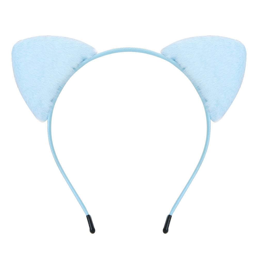 Cute Furry Cat Ears Headband Fancy Dress Hairband Women Girls Cosplay Headwear Costume Party Hair Accessories