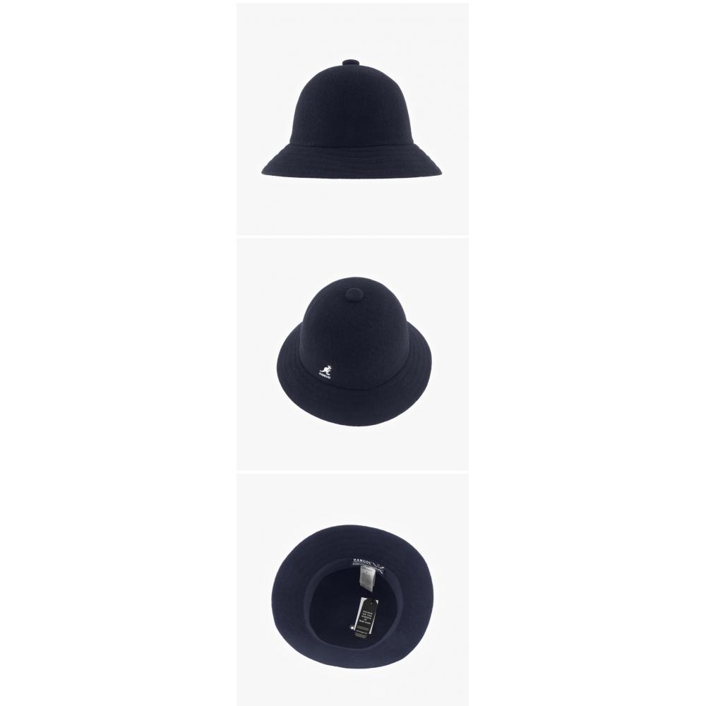 Kangol K3451 Dk Blue Casual Wool Bucket Hat