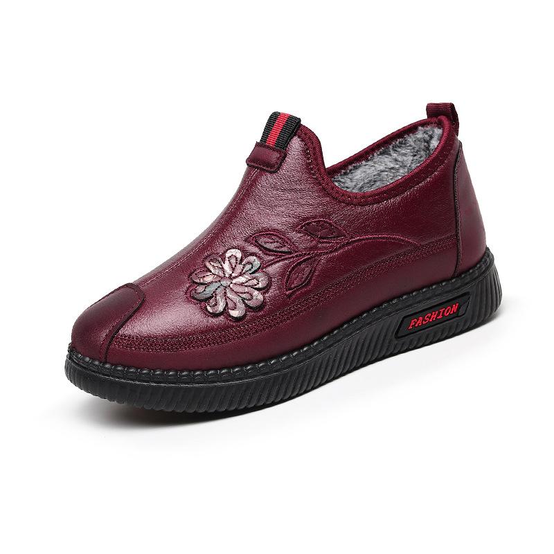 New Thermal Shoes Piled and Thickened Winter Middle-aged and Elderly Cotton Shoes