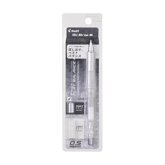 PILOT Dr. Grip CL Play Balance Mechanical Pencil, 0.5mm, Non-Color, HDGCL70RNC