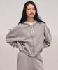 Jolieenvol Scratch Point Hood Zip-Up (Grey)
