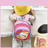 Horse Dinosaur Patternkids Backpack With Breathable Oxford Fabric For Preschool Daily Use