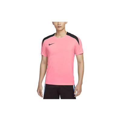 Maillot de football à manches courtes décontracté Dri-Fit Strike Color Block à col rond à séchage rapide pour hommes Hauts Violet coucher de soleil FN2400-628