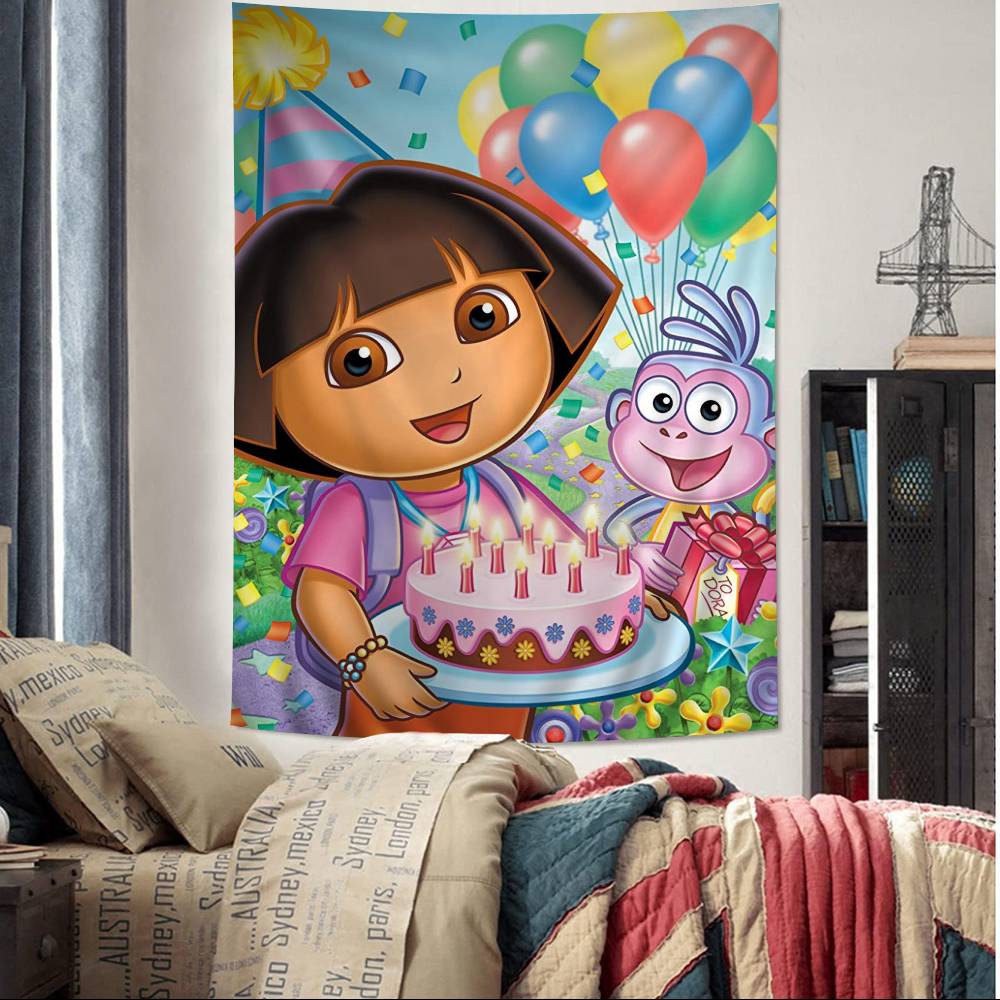 DDora the EExplore Printed Large Wall Tapestry Wall Hanging Decoration Household Decor Blanket