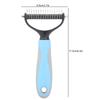 Pet Dog Cat Hair Knot Cutter Rake Hair Removal Comb Brush Grooming Tool
