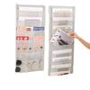 Door Hanging Organizer with Multiple Pockets, Large Capacity Storage Bag for Books Magazines Clothes Underwear, Dorm Home