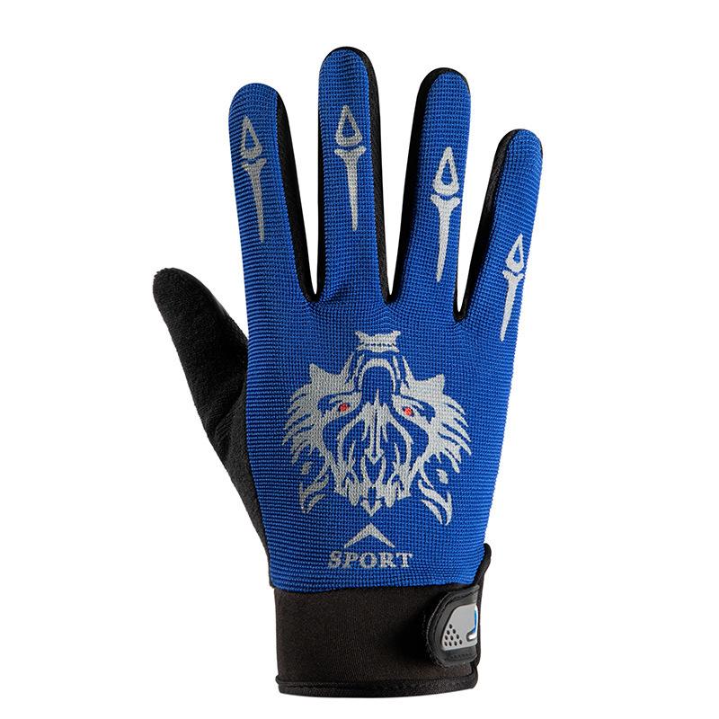 

Cycling Half Finger Gloves for Spring and Summer Men and Women Outdoor Fitness Long Finger Motorcycle Thin Racing Gloves average size